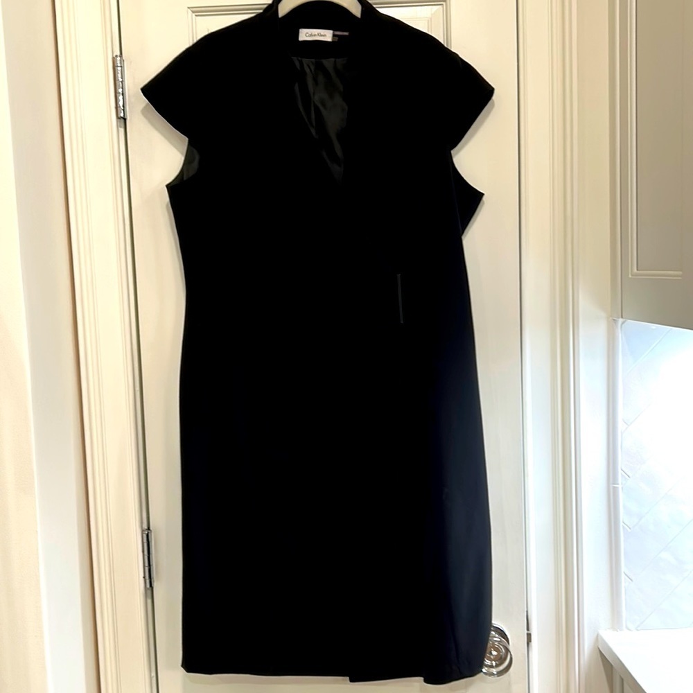 Calvin Klein Little Black Dress for Work or a Special Occasion sz.14